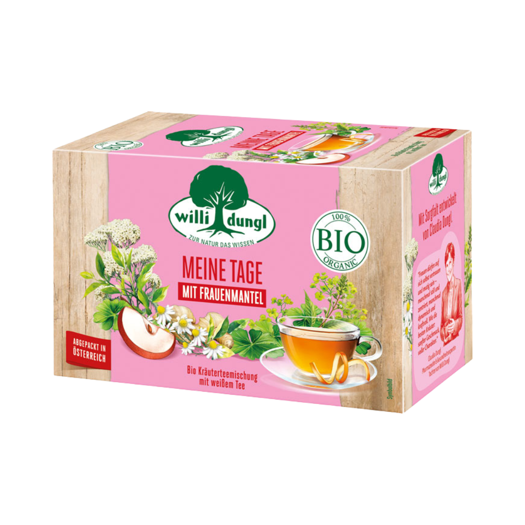 9001475085579 - Willi Dungl Bio Meine Tage Teebeutel im Kuvert 36g